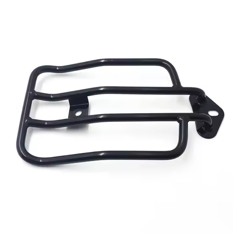 Motorcycle Solo Seat Luggage Rack for Harley 2004-2015 Sportster XL 883/1200 Gloss Black