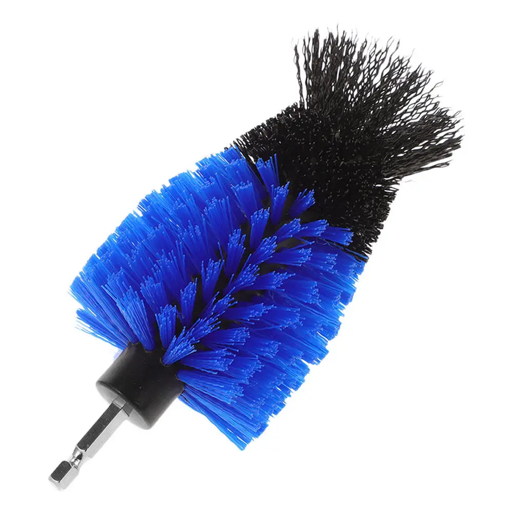 Drill Brush Attachment Set Efficient Cleaning Scrubbing Polishing Wheels Tiles Household Fixtures Quick Replacement