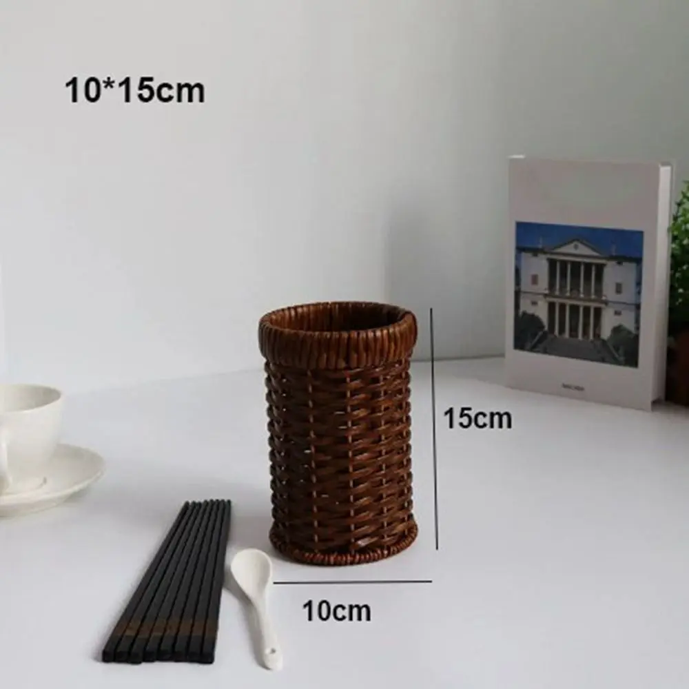 Härte Rattan Wicker Woven Servierkörbe Handgewebte Haushalt Brot Obst Gemüse Korb 6 Stile