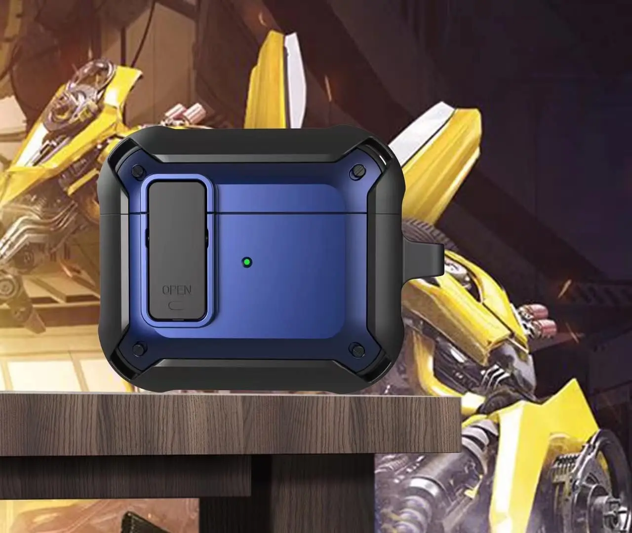 ل Airpods 3 2021 حافظة جديدة مع قفل درع عسكري كامل الجسم وعرة باردة واقية غطاء مقاوم للصدمات مع سلسلة المفاتيح