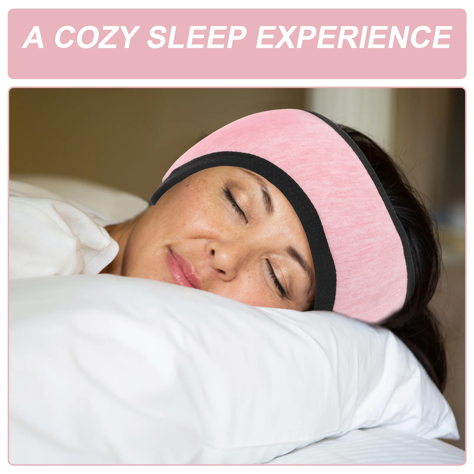 غطاء رأس شتوي مبطن بالصوف الدافئ قابل للتعديل للنساء والرجال لتدفئة الأذن عازل للصوت لحماية الأذن أثناء النوم #3