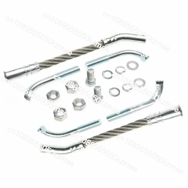 Scraper Kit Replacement for Dura-Fit Full Reverse and Non-Reverse Equipment Single Bolt Mount Snowmobile