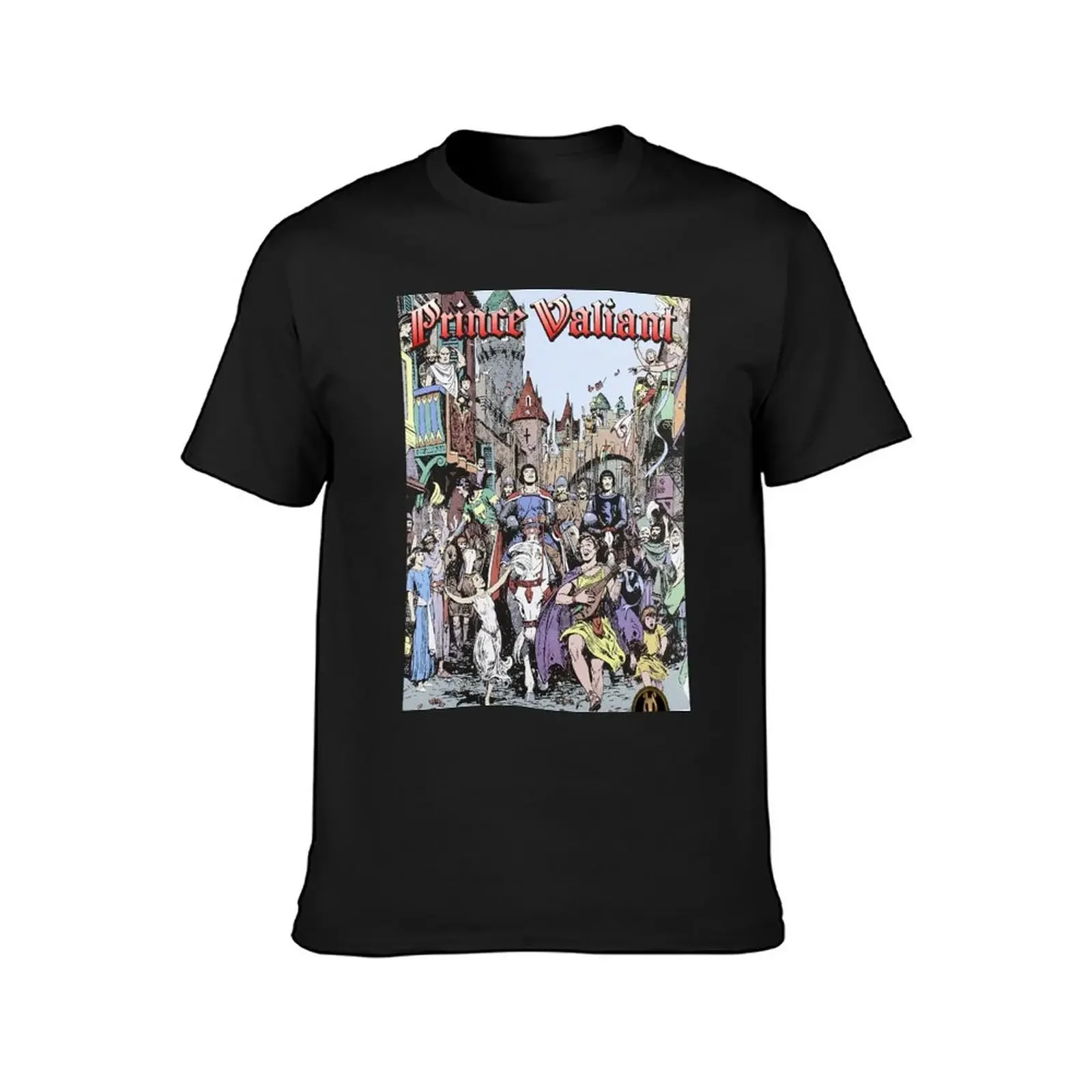 Prince Valiant by Harold Foster T-Shirt valentines clothes hippie clothes cotton t shirt men