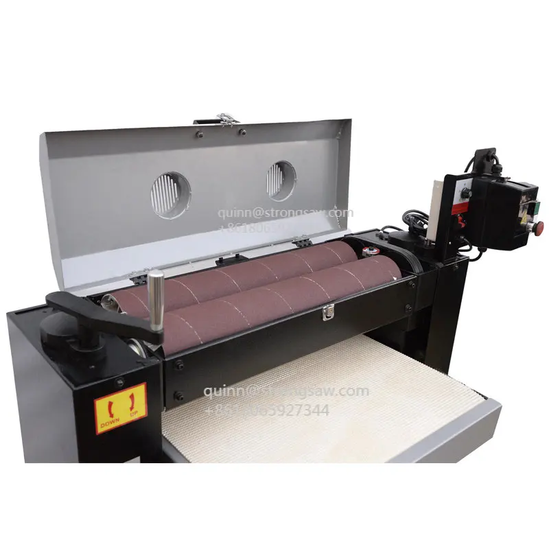 워리어 W0602 목공 연마기 벨트 샌더, 더블 롤러 목재 샌딩 기계, 드럼 샌더, 26 인치, 660mm