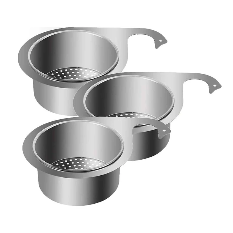 Stainless Steel Swan Sink Strainer Basket, Stainless Steel Sink Filter Basket, Swan Sink Food Strainer Basket