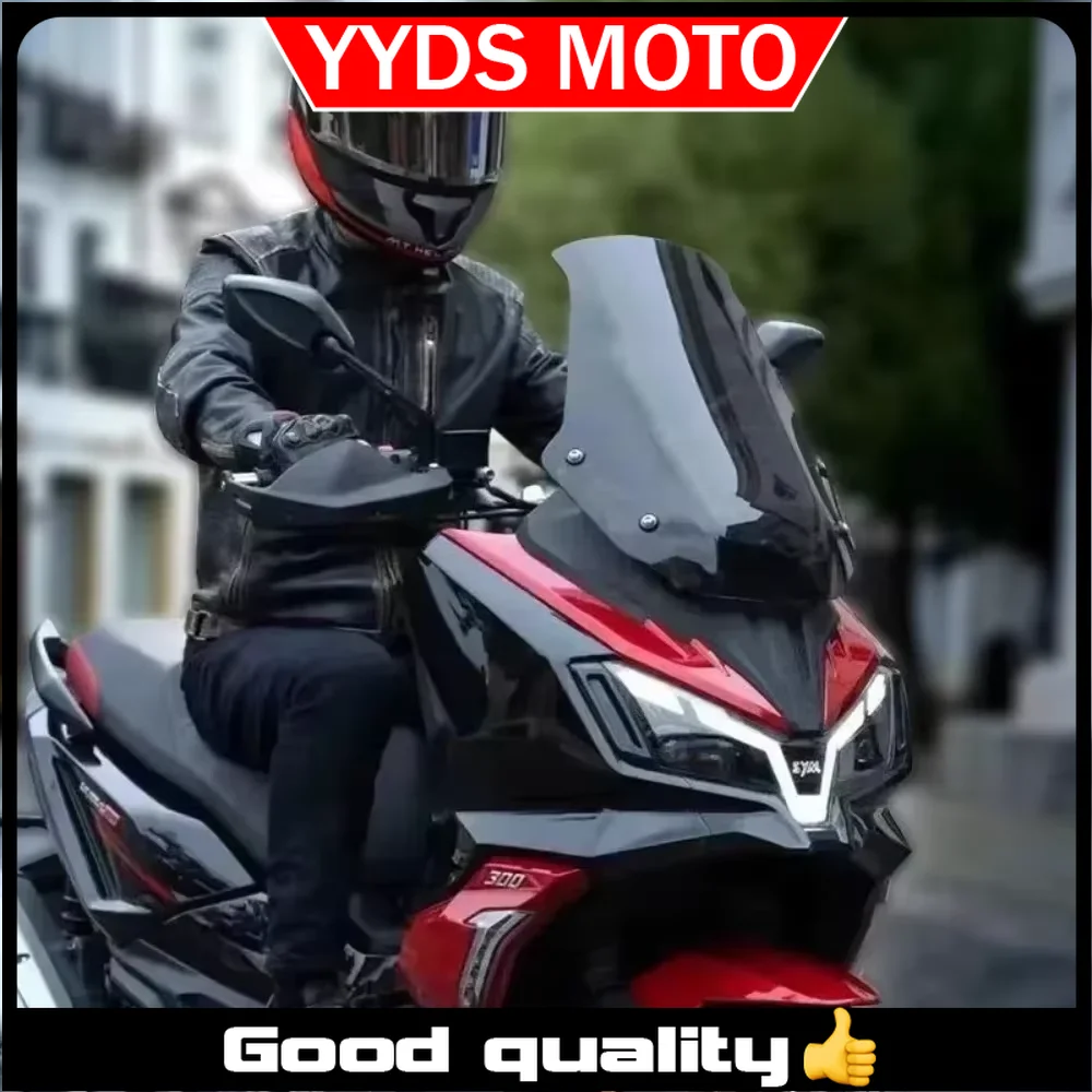 【Good quality】New For SYM ADX 300 ADX300 Accessories Windshield Sports Windscreen Wind Deflector Fit SYM ADX 300 ADX300