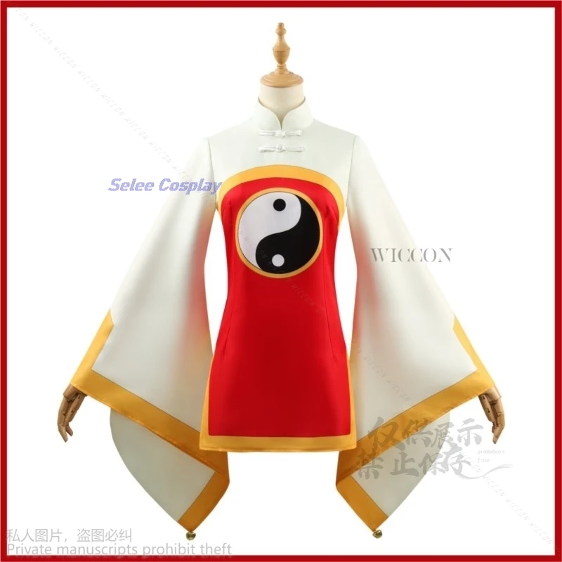 Anime Cardcaptor Sakura Card Captor Li Meiling Cosplay Costume Wig Taoist Clothing Uniform Dress Shoes Woman Kawaii Party Lolita