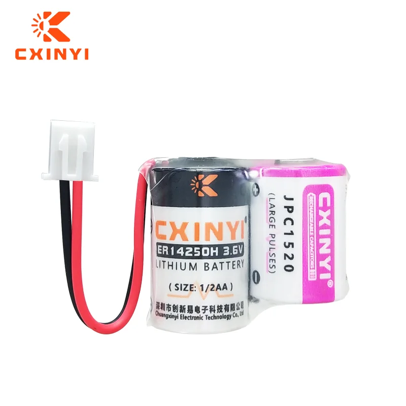 

CXINYI ER14250H+JPC1520 High Capacity Battery Pack For Speed Pass Card Automotive PM-20BL Polon Probe Cable Servo Programmer