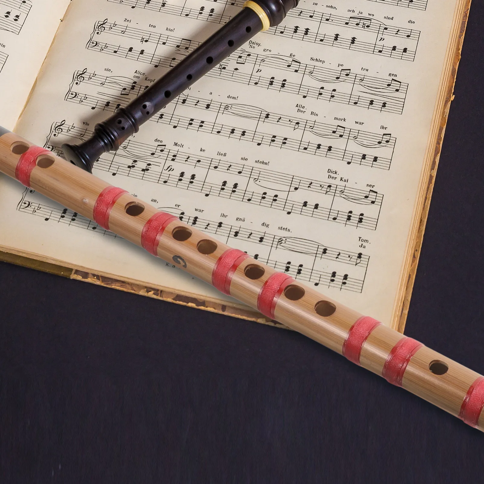 

Long Bamboo Flute Traditional Chinese Instrument Beginner Friendly Durable Easy Grip Melodious Sound Flutes for Beginners