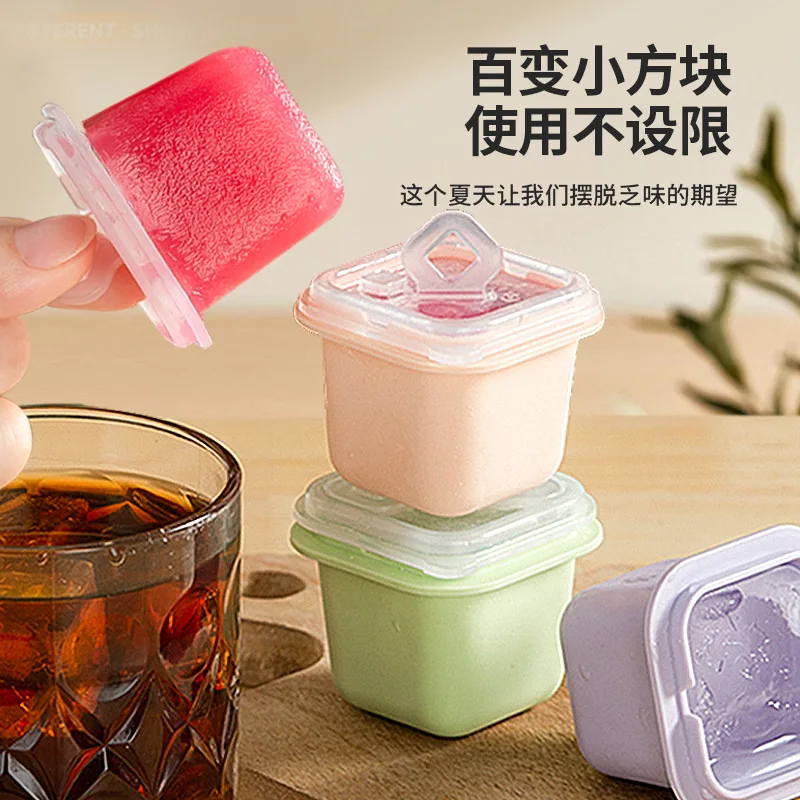 

Ice Mould Silicone Grid Box Ice Cube Tray Popsicle Ice Cream Chocolate Candle Mold Summer DIY Drink Jelly Cool Water Tea Milk