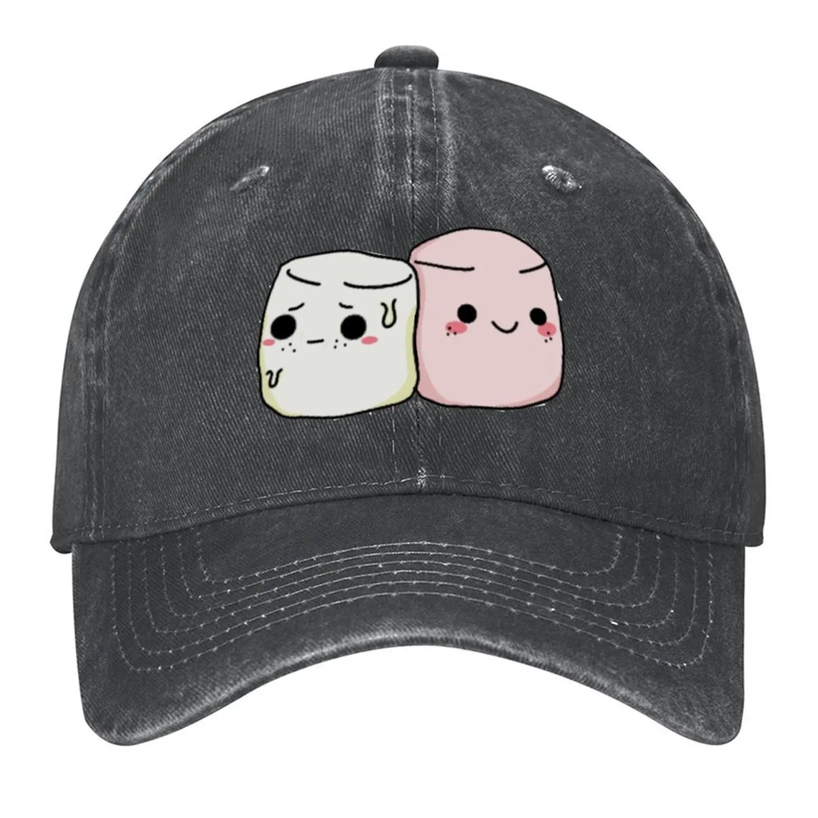 

Existential Marshmallow Baseball Cap New In Hat party Hat Custom Cap Horse Hat Hats For Men Women's