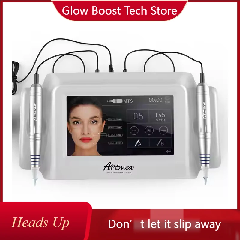 

NYArtmex V8 Permanent Makeup Rechargeable Digital Microblading Pen 3d Eyebrow Embroidery Tattoo Machine