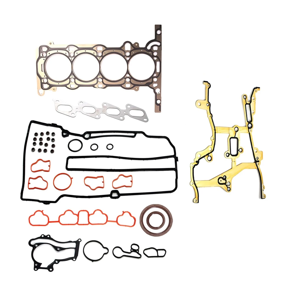 مجموعة حشية رأس المحرك مجموعة أدوات توقيت توربو تناسب 1.4 لتر L4 GAS A 14 NET LUJ لـ 2011-2015 GM شيفروليه كروز DOHC VIN-B C 9 1.4L