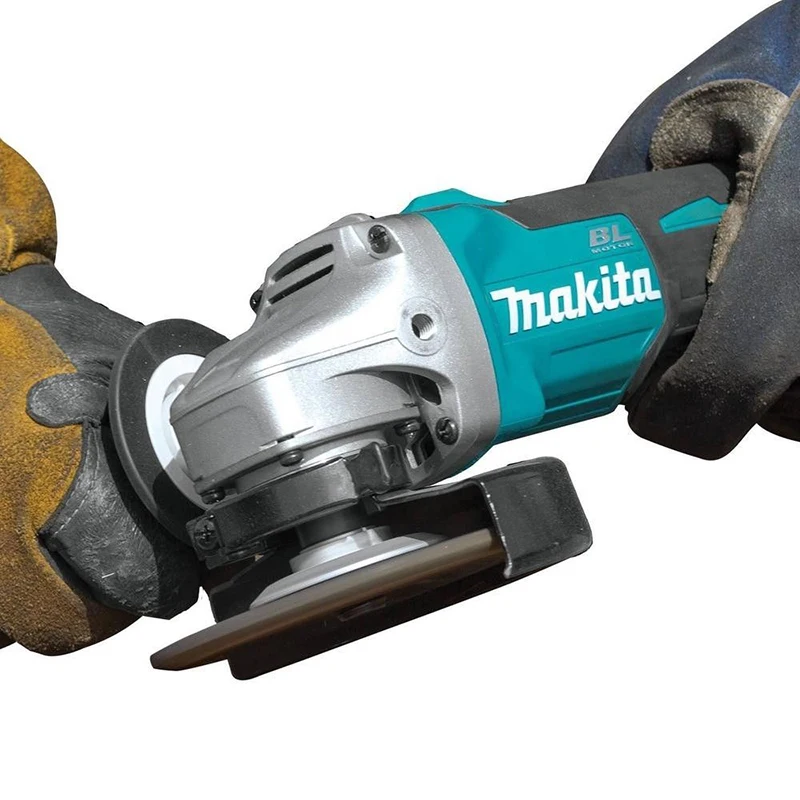 Makita DGA404 Cordless Angle Grinder Brushless Motor 18V 8500RPM Industrial Grade 4\'\' High Power Lithium Battery Angle Grinder