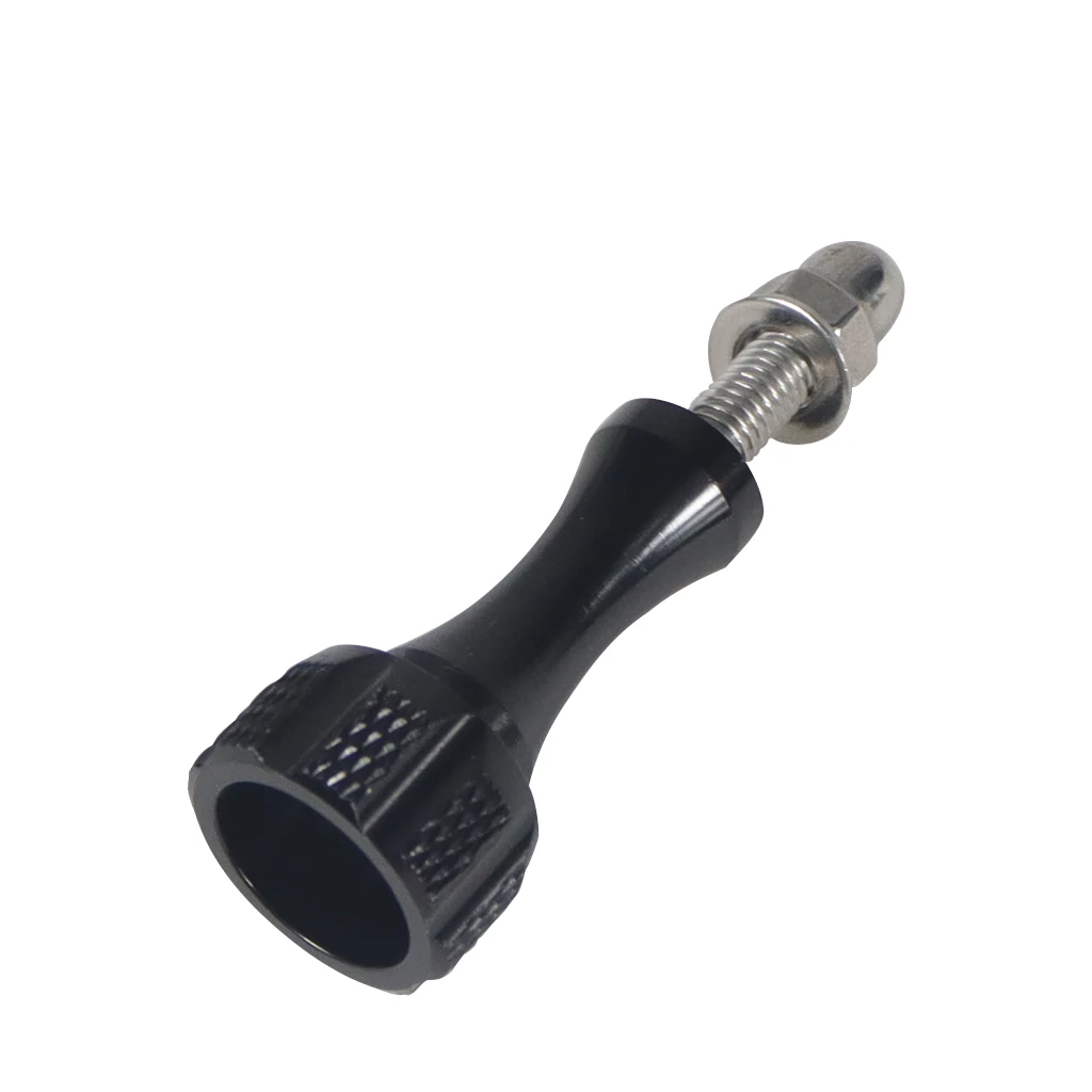 10 Stück Aluminium-Daumenknopf-Schrauben für GoPro-Zubehör, Einbeinstativ, Haltegriff, Stick-Montage, M5, kurze lange Stativ-Adapterschraube – Detail 29