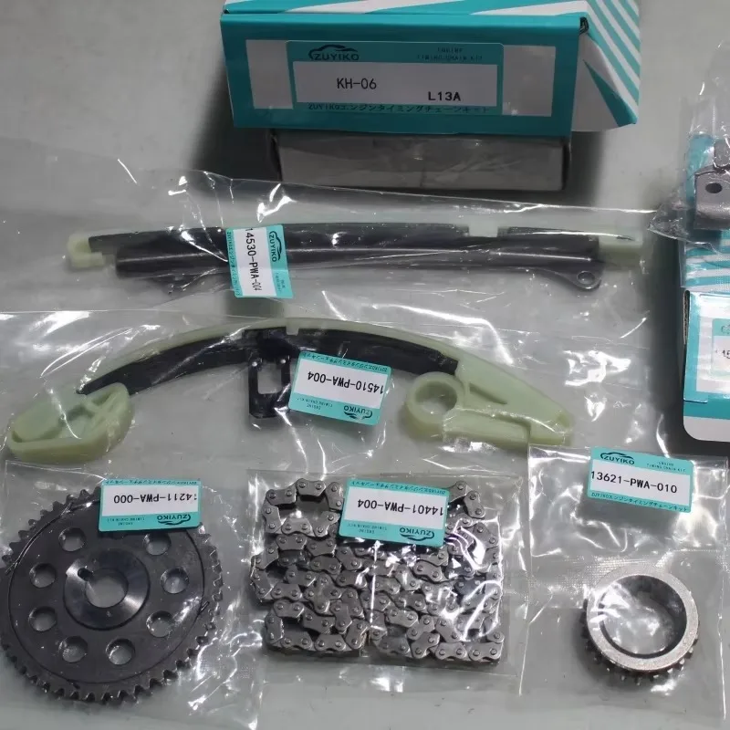 Timing Chain Kit for Fit Jazz civic City NEW 2009-2013 1.3l L13Z L12b Engine 14401-rb0-003 KH-13