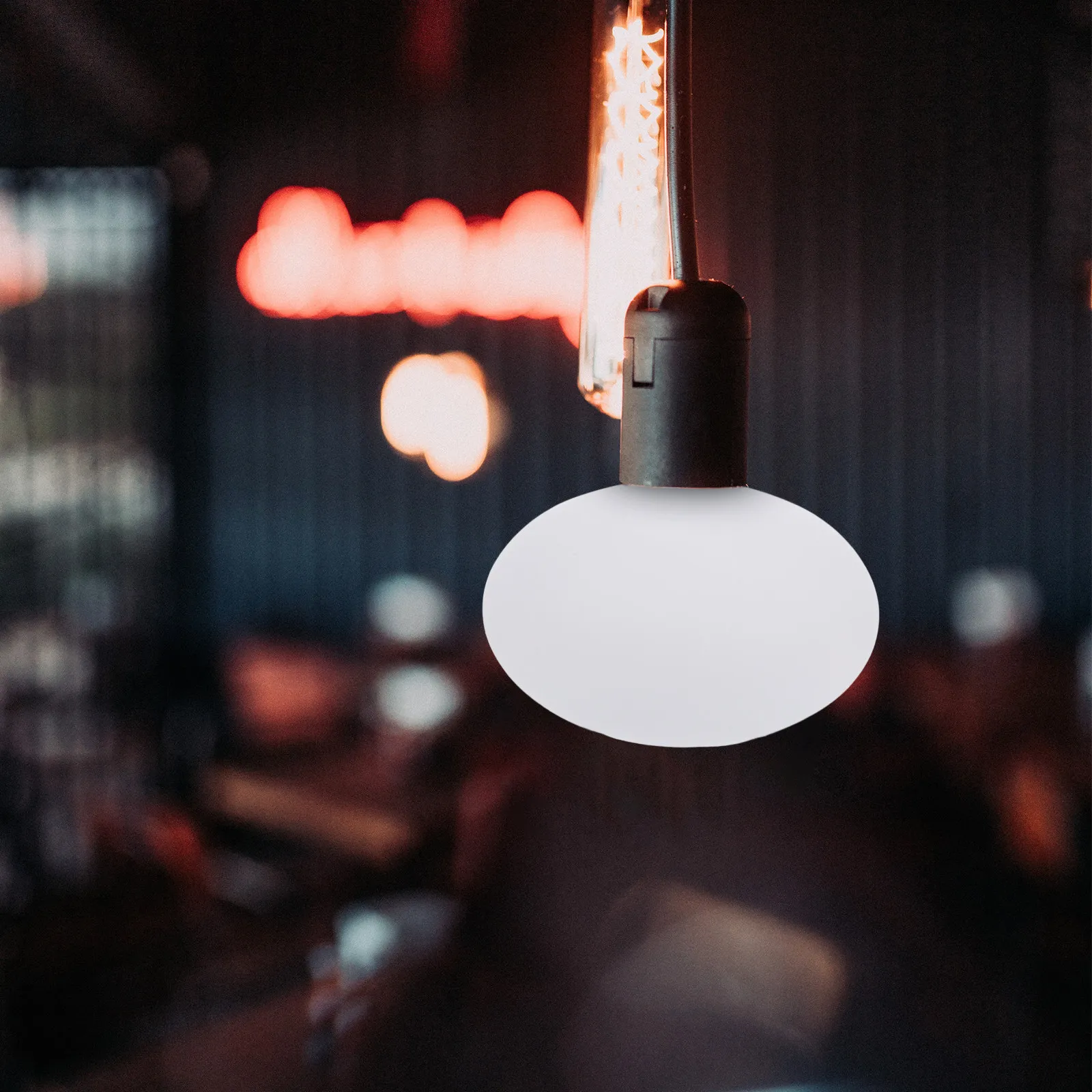 150Mm Frosted White Glass Lampshade Flat Oval Sphere Light Diffuser for Contemporary Ceiling Pendant Wall Sconce Cozy Ambiance