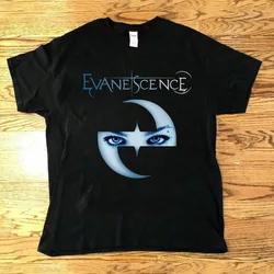 Evanescence-Camiseta de banda de Rock para hombre y mujer, ropa de todas las tallas, S-3XL