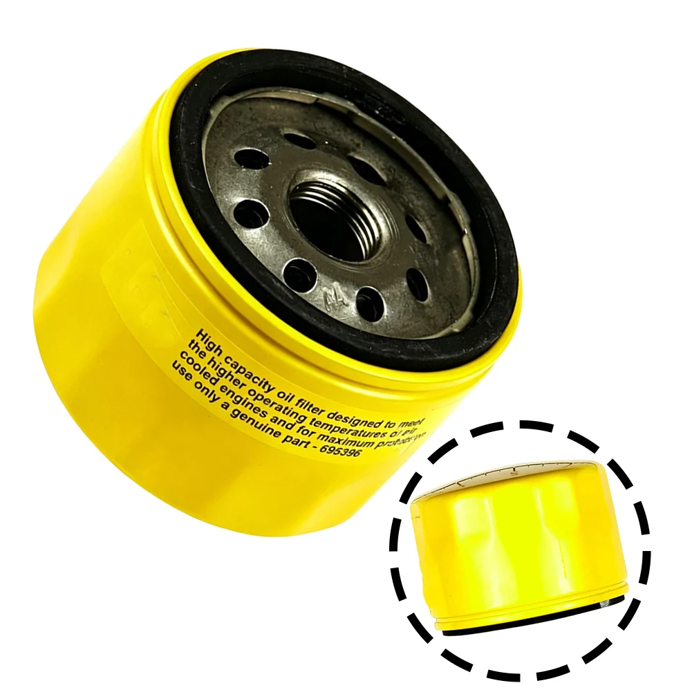 2Pcs High-Quality Oil Filter For B&S 492932S, 696854, And 695396 To Effectively Trap Contaminants And Impurities