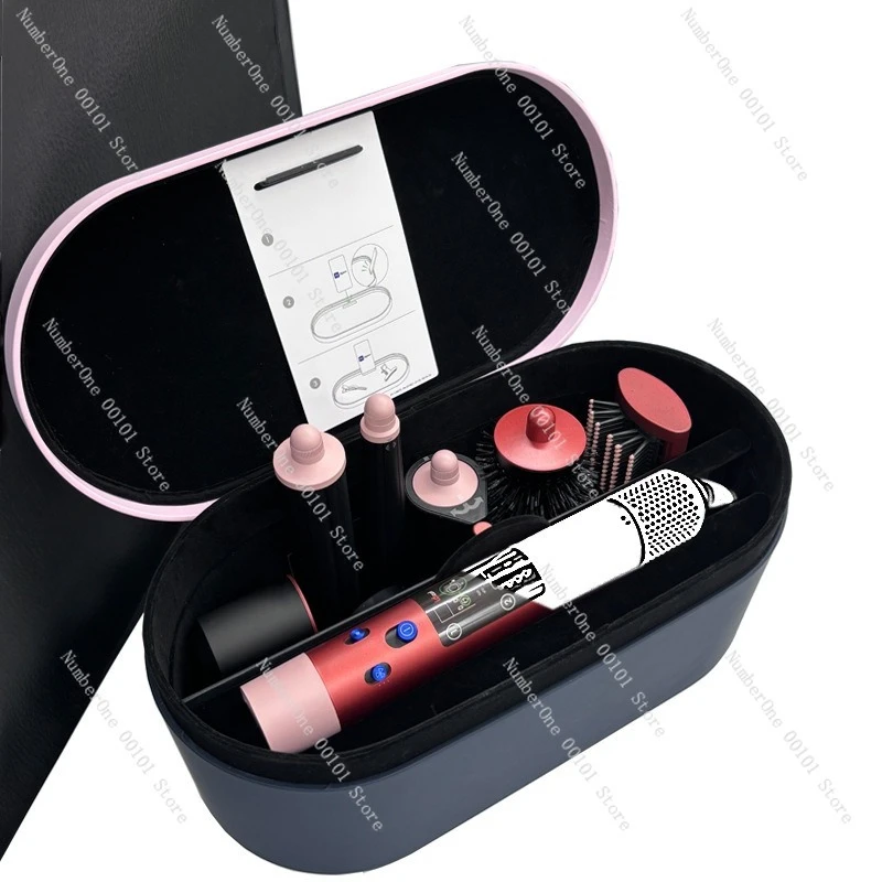 HS08 Bluetooth Curling Iron, Intelligent Multi-Function Hair Styler for Fluffy Voluminous Curls, Fast Heat Up