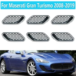 For Maserati GranTurismo 2008-2019 Car Front Side Grille Air Intake Fender Vents Grill 68265300 68265400 Auto Accessories