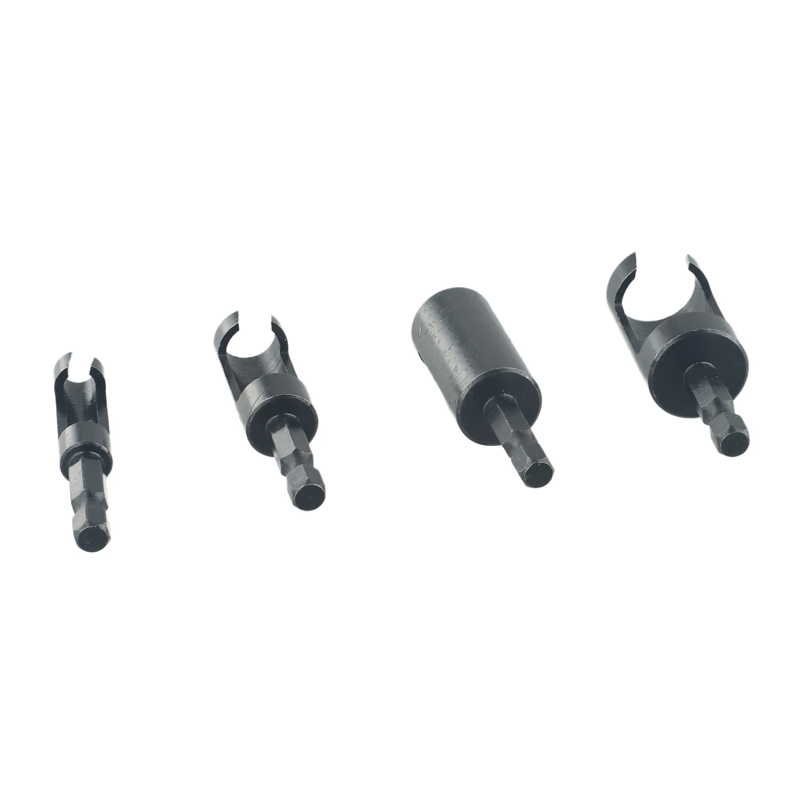 عرافة عرقوب الخشب ثقب القاطع مجموعة لقمة مثقاب 4 قطعة لسان الخشب وحفر ثقب الملل متوافق مع مقاعد البدلاء وأدوات الحفر اليدوية