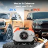 ETENWOLF VORTEX S6 휴대용 공기 압축기 100% 듀티 사이클 및 듀얼 실린더 19200 mAh 자동차 타이어 팽창기 자전거 펌프 공기 펌프 4