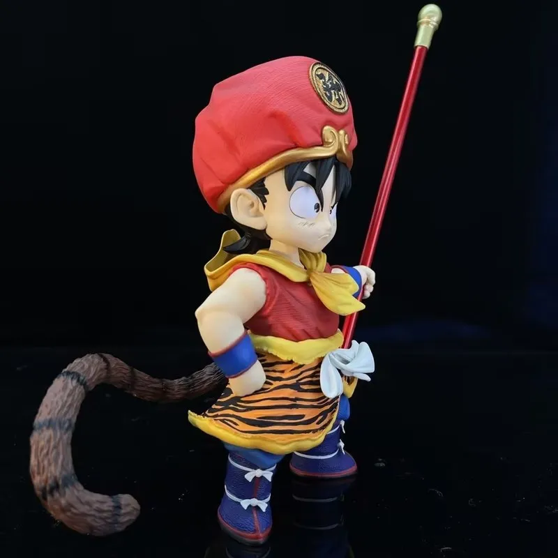 Dragon Ball Gk Anime Figure Westbound Series Resonant Tiger Skin Goblin Standing Doll Ornaments Boxed Toys For Children Gift