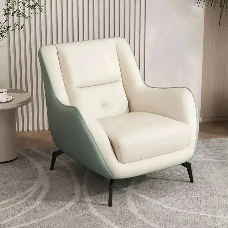 Lederstühle, Bürotisch, Bankett, Veranstaltungen, Lendenwirbelstütze, nordischer Stil, Sessel für zu Hause, Armlehne, Transat-Lounge-Möbel