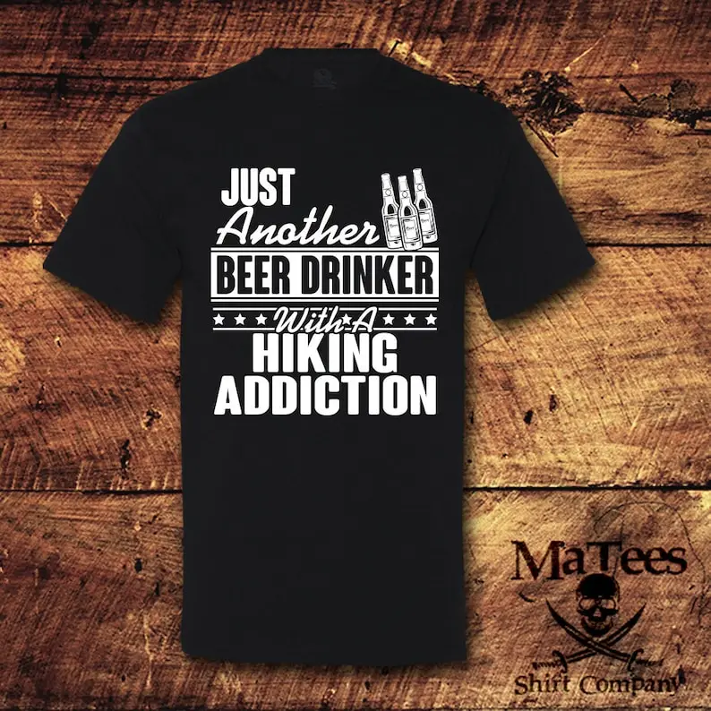 

Походная рубашка, походная рубашка, походный подарок, походная футболка, футболка с круглым вырезом в стиле хип-хоп, мужские и женские уличные футболки с коротким рукавом