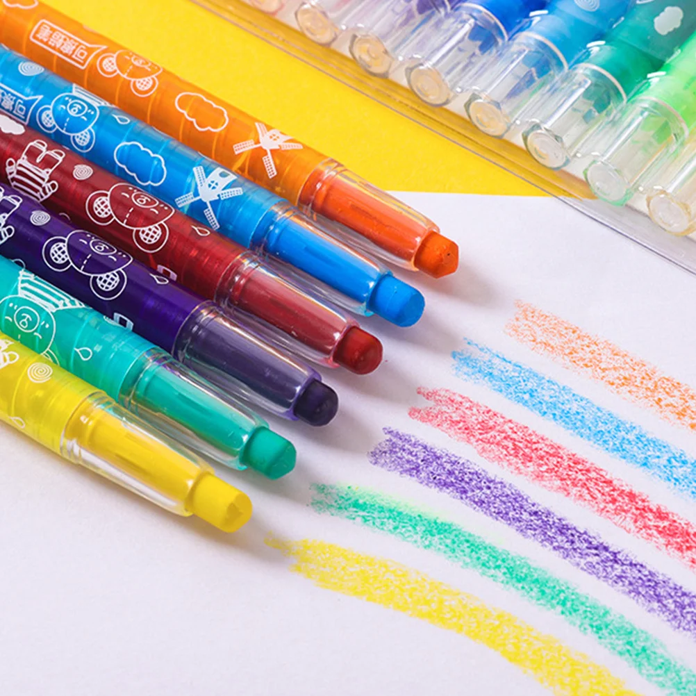 1 set Pastel Crayon Set Multicolor Drawing Painting Pens Pens For Art Supplies Colored Pen Set Painting Tools