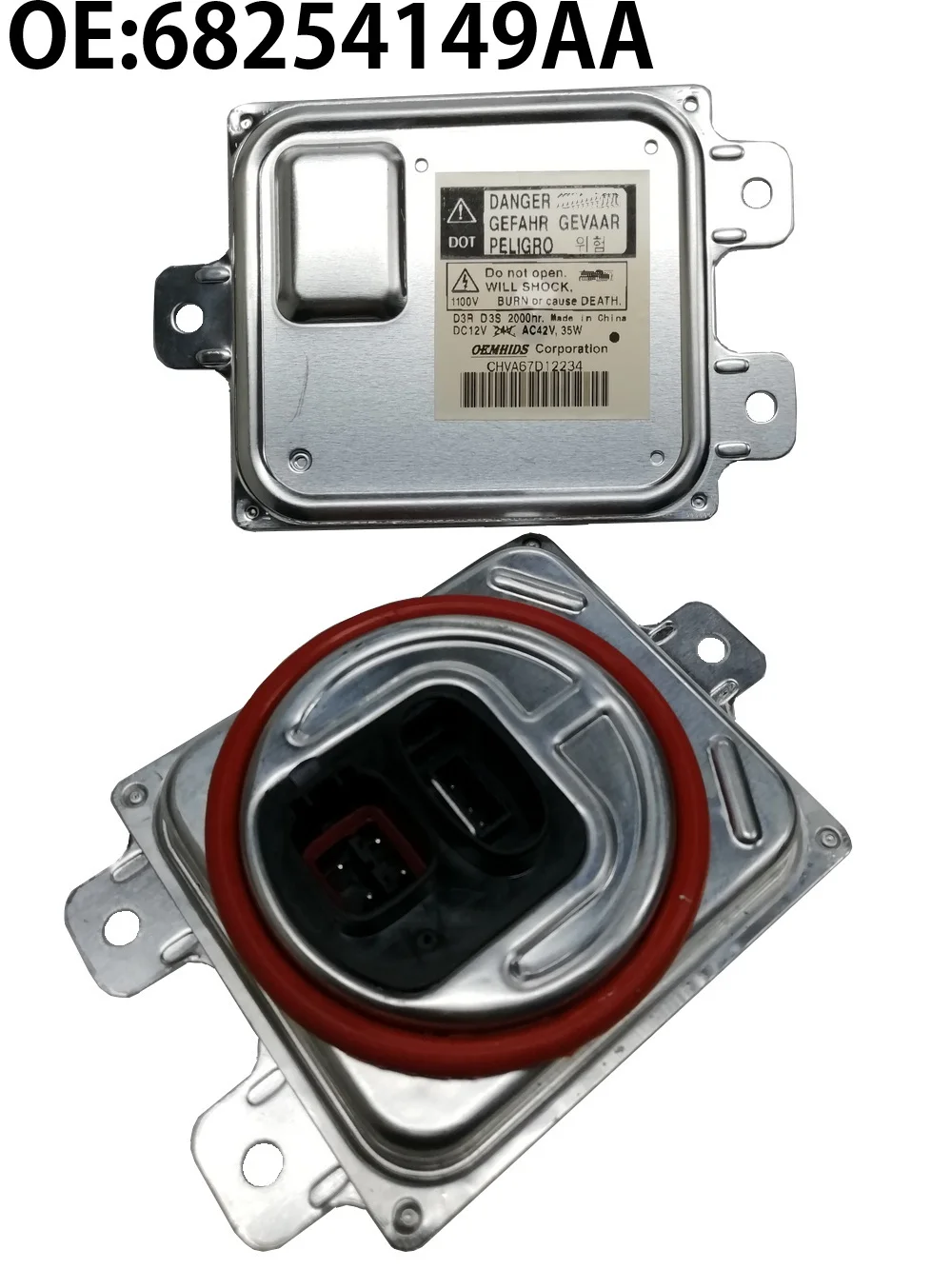 OEM brandneu 68254149 AA Vorschaltgerät für 2015–2022 Ladegerät Challenger Xenon HID Scheinwerfersteuerung Computer-Treibermodul D3S D3R – Detail 1