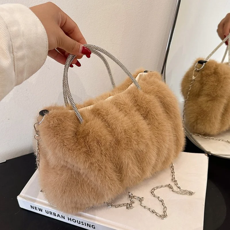 

Popular Women's Leather Handbag Classic Elegant Shoulder Bag Messenger Tote By Famous Designer Luxury Brand