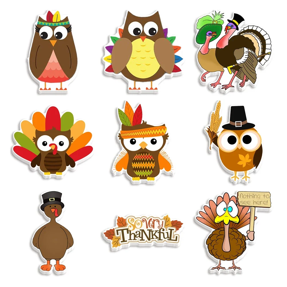 

10Pcs/lots Thanksgiving New Design Resin Flat Back Acrylic Resin Pencil for Hairbows