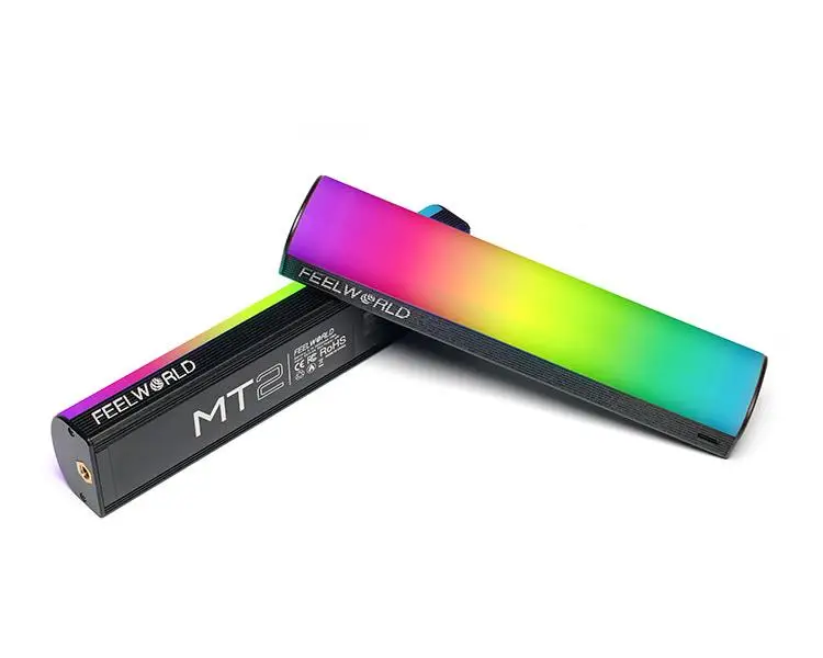 

FEELWORLD MT2 Tube Light Ручной Pavotube Ii Rgb Светодиодный светильник для фотосъемки 2600K~6000K RGB Мини-пиксельная трубка с управлением через приложение