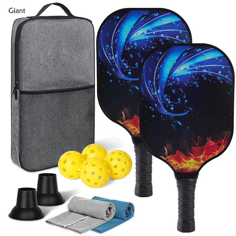 

New Pickleball Paddles Set USAPA Approved Set Rackets Honeycomb Core Portable Racquet Cover Carrying Bag Gift Kit Indoor Outdoor