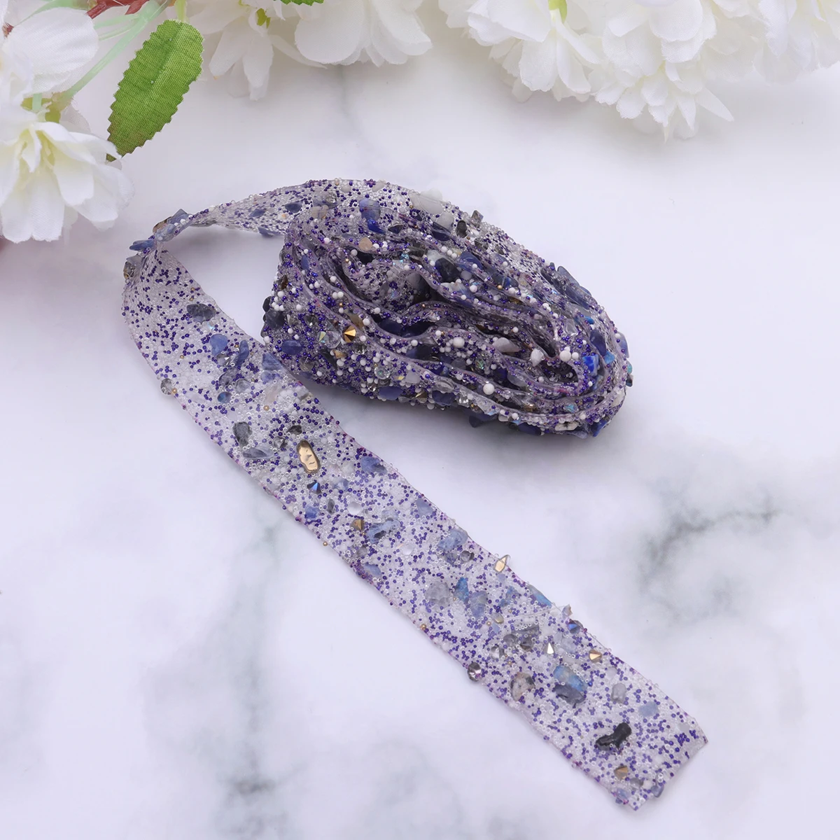 

Luxurious Rhinestone Applique Decorative Trims Glamorous Accessories for Dress Sashes, Shoes, Bags, Fashion Creations