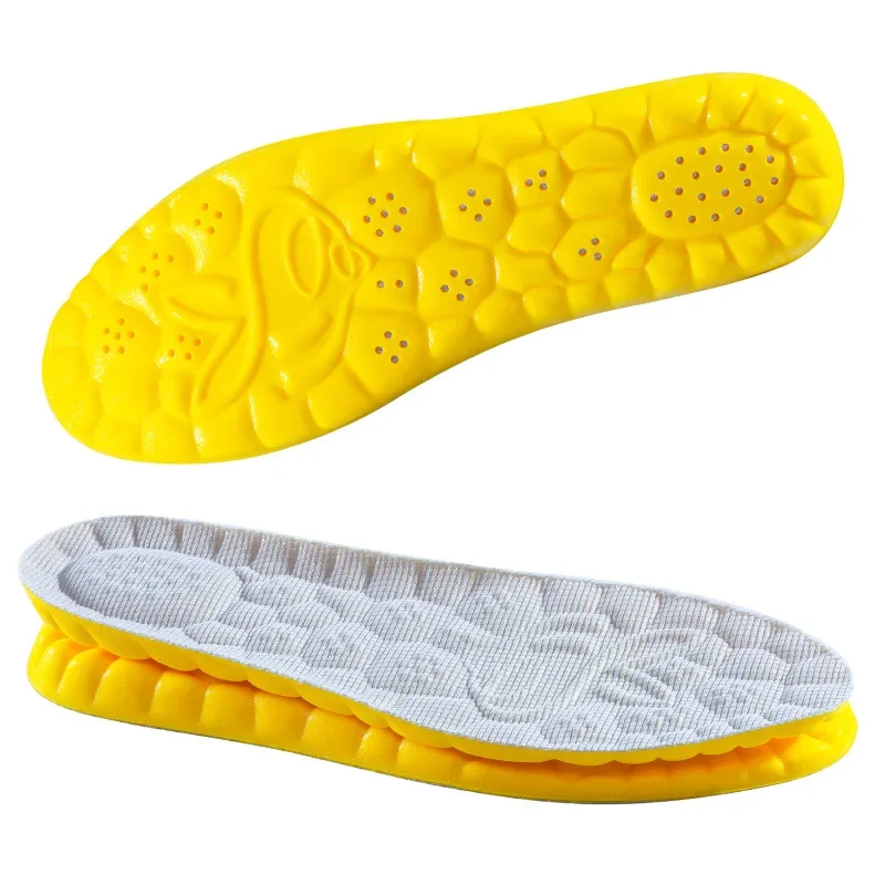 

Cloud Technology Sports Insoles for Shoes PU Sole Soft Breathable Shock Absorption Cushion Running Orthopedic Care Insoles