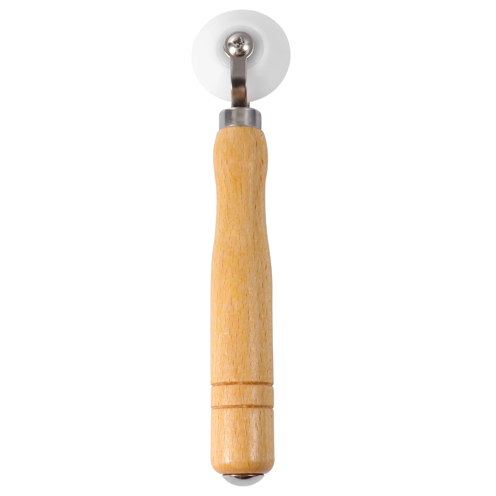 Seam Roller Wooden Handle Pressure Wheel Roller for Wallpaper Quilting Film Fabric Adhesion Home DIY Construction Tool Kit