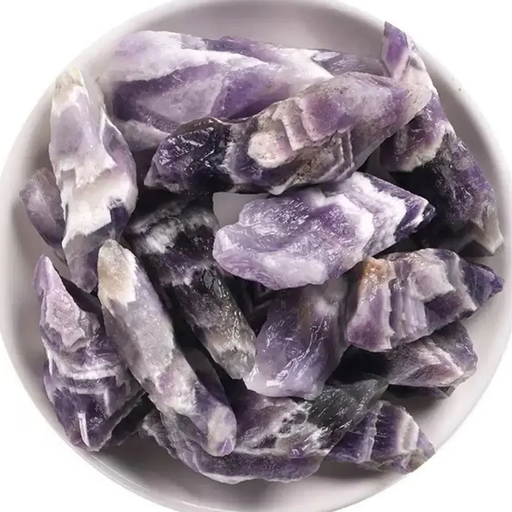 

Natural Dream Amethyst Crystal Rough Stone Specimens Energy Healing Crystals Mineral Specimen Crystal Crafts Gift Home Decor