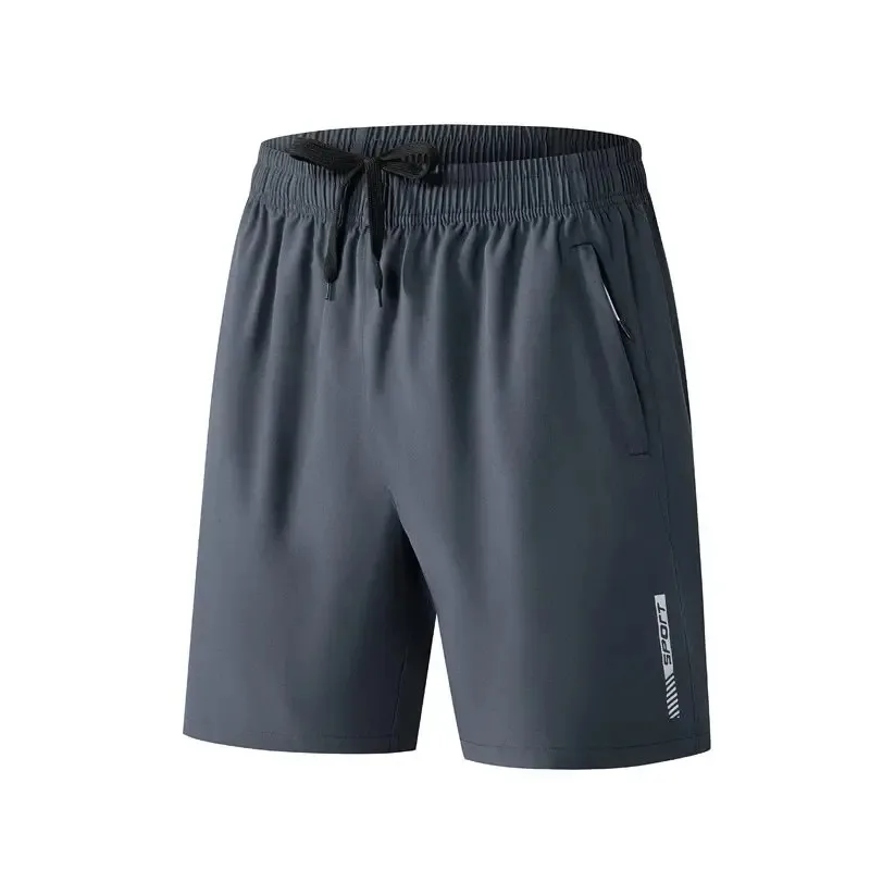 Men's Quick Dry Breathable Gym Shorts, Loose Fit Running Workout Pants Summer Sports Bottoms with Drawstring for Fitness