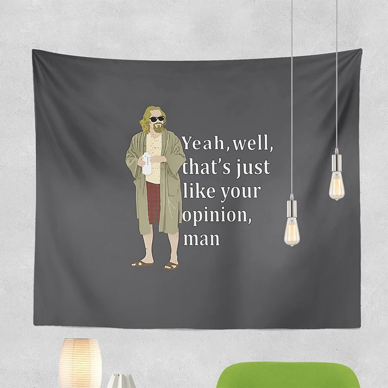 Gaslight Gatekeep Girlboss, tapiz colgante de pared, arte para dormitorio, decoración de sala de estar