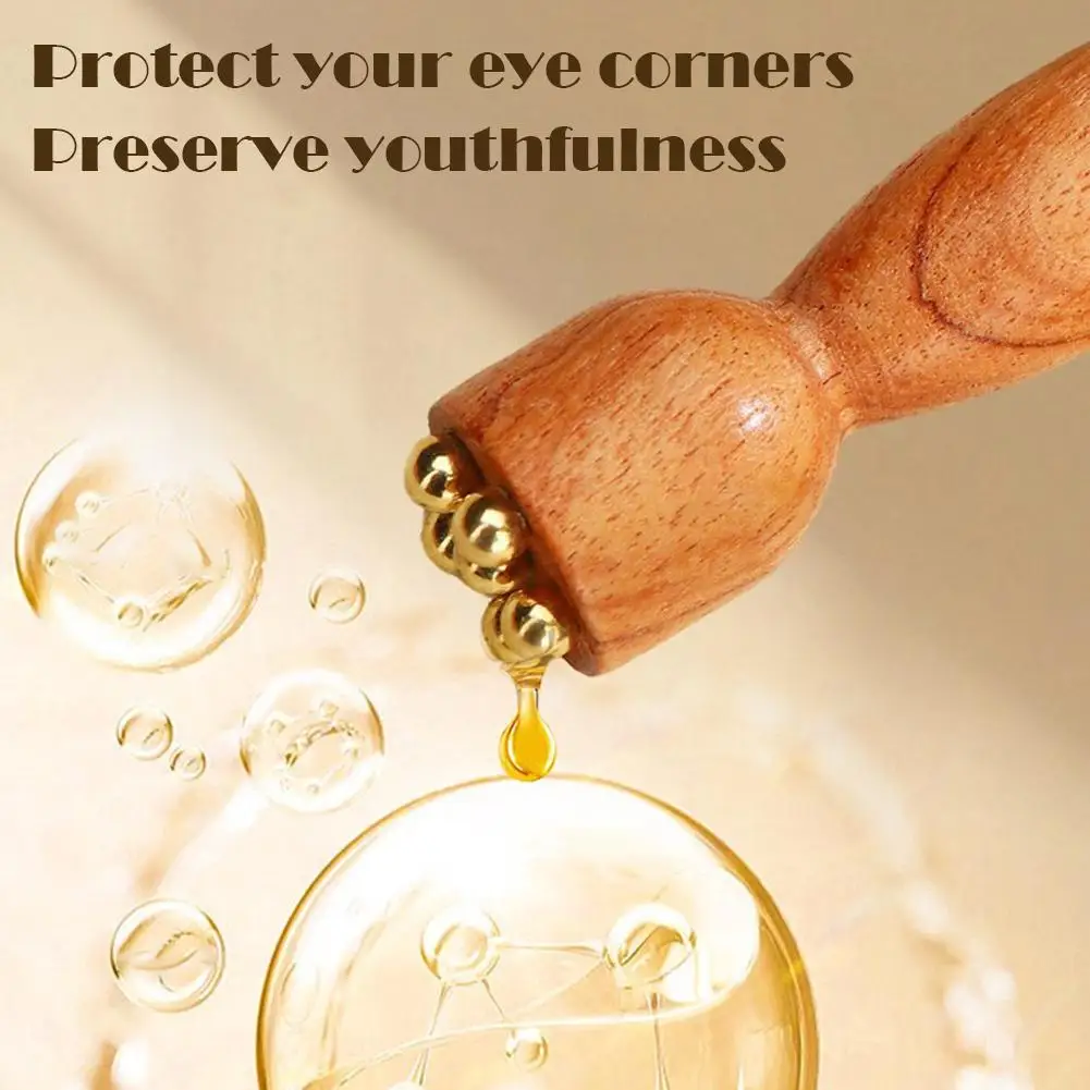 

2 Kinds Brass Lotus Eye Massage Stick A Facial Gua Sha Tool A Handheld Tool For Eye Relaxation And Meridian Acupressure Massage