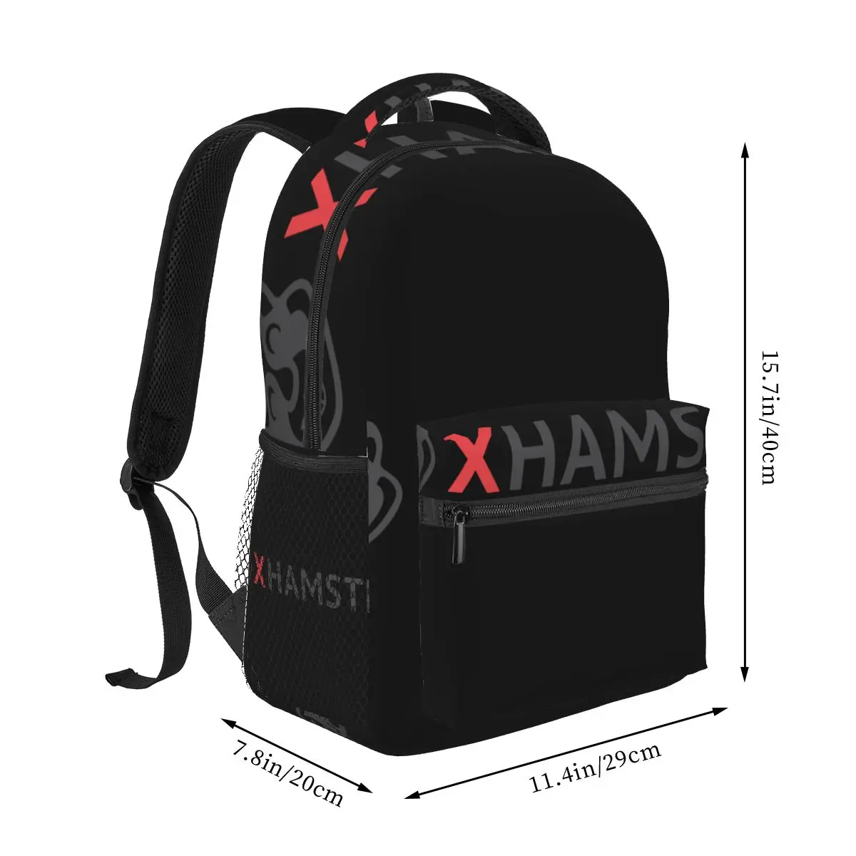 XHamster Logo Casual Backpack Unisex Students Leisure Travel Computer Backpack