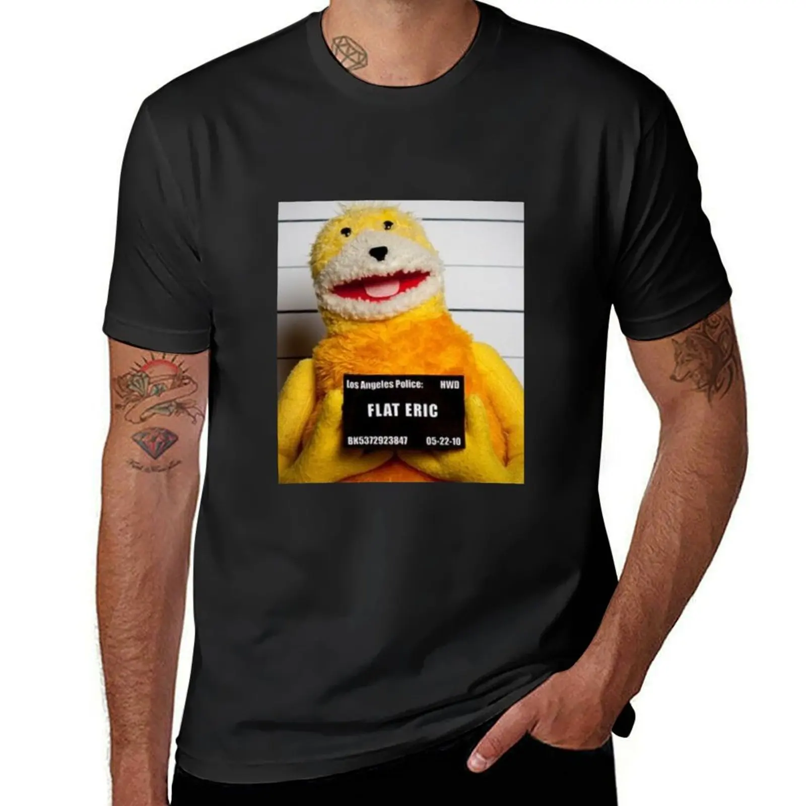 Flat Eric Essential T-Shirt animal prinfor boys quick drying funnys cute tops black t shirts for men