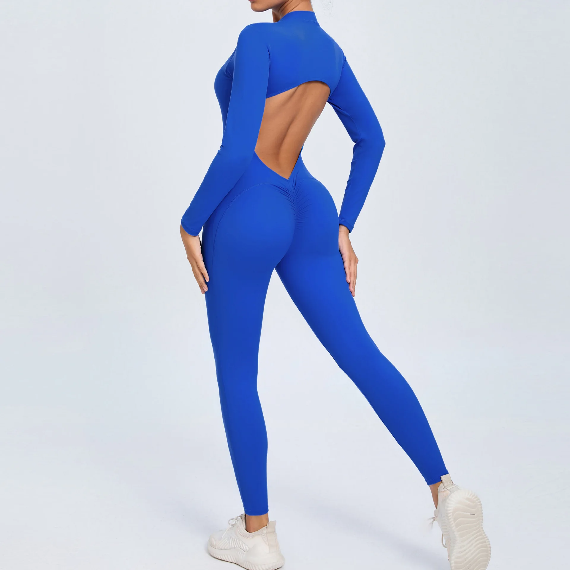 One-Piece Yoga Clothing Workout Complete Sports Set Women Suits Gym Set Women's Training Siamese Fitness Suit Women Sportswear