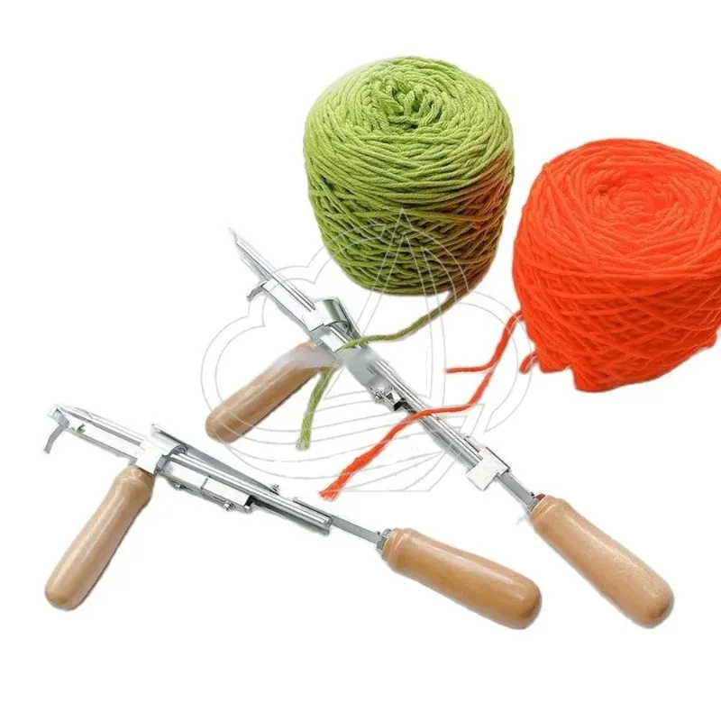 Handheld Loop Pile Tufting Gun DIY Rug Making Tool Portable Embroidery Punch Carpet Machine