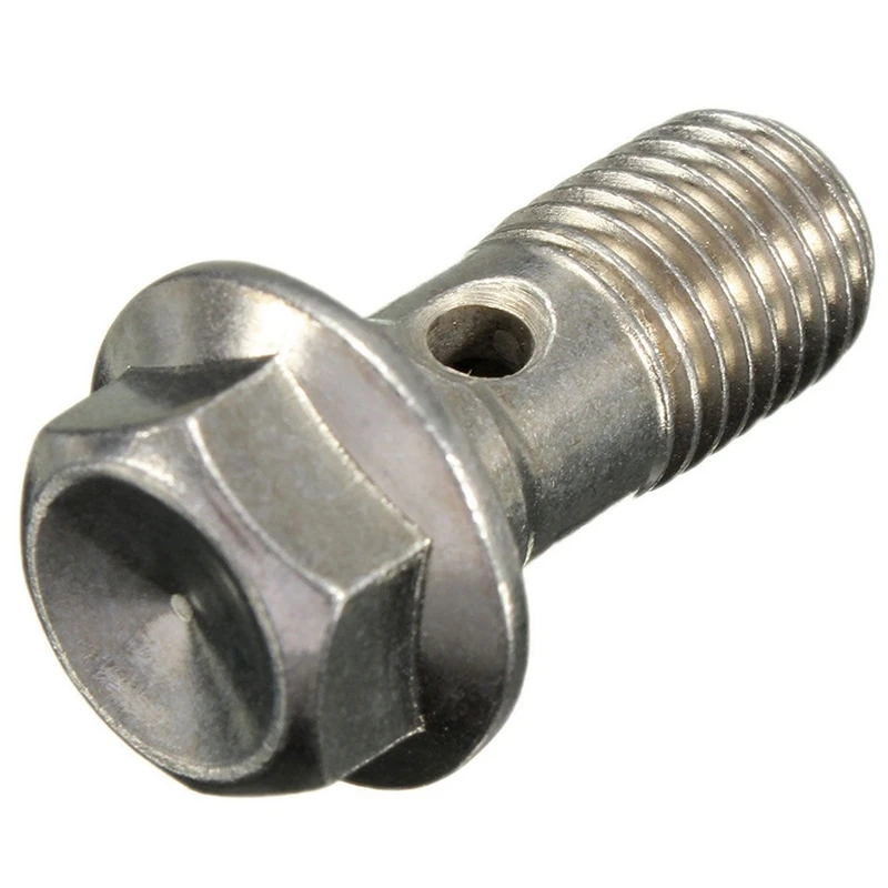 Motorcycle Stainless M10 X 1.25 Banjo Bolts Brake Master Cylinder Screw Brake Hydraulic Clutch Screw