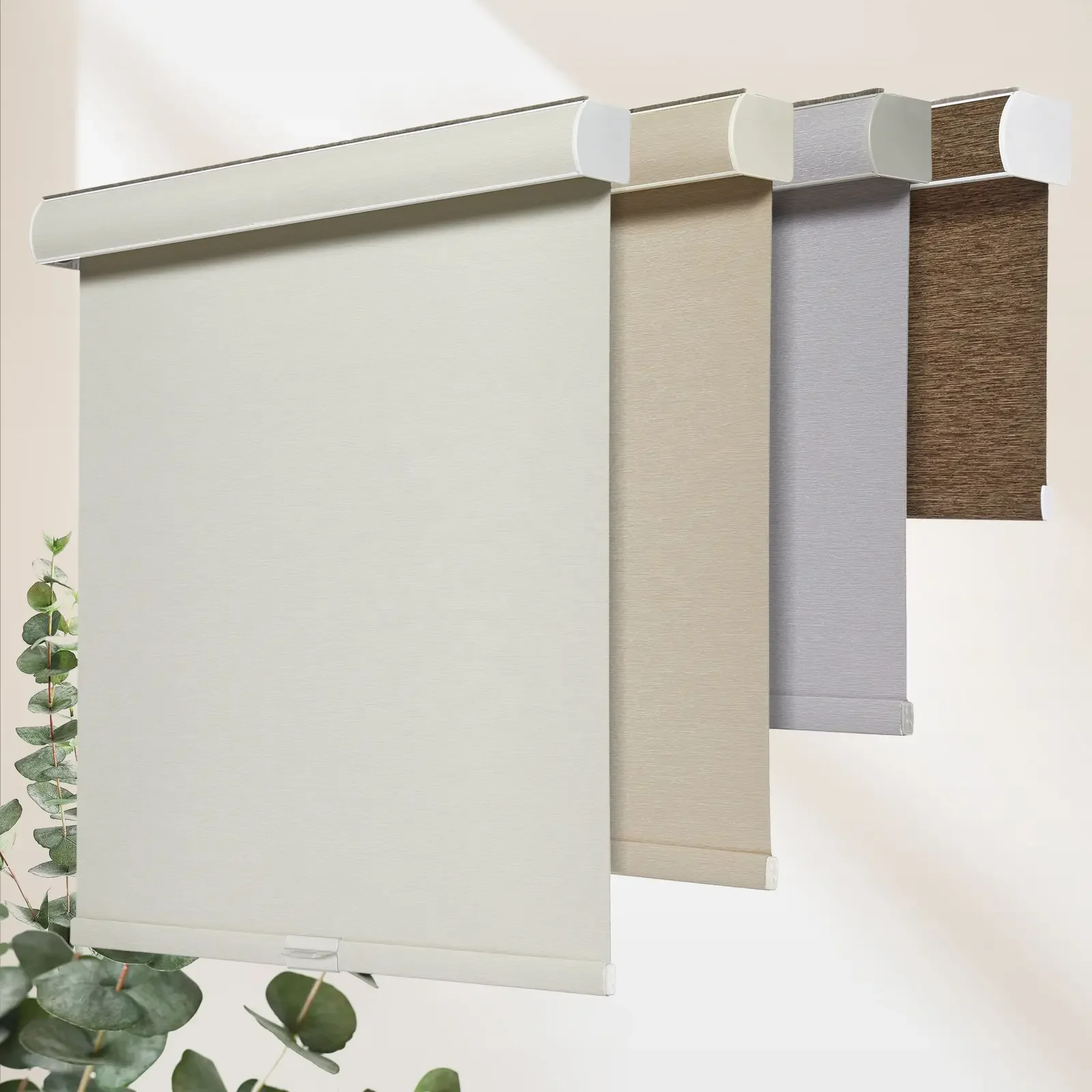 Factory Price High Quality Waterproof Noise Reduction Easily Install Spring Control Roller Blinds For Living Room