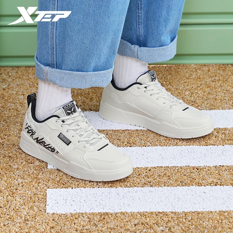 Xtep Unbounded Skateboarding Shoes For Men 2024 Spring Wear-Resistant Skate Shoes Durability  Sneakers 976119310017